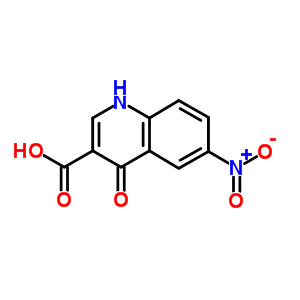 4-羟基-6-硝基-3-喹啉羧酸结构式_35973-24-1结构式