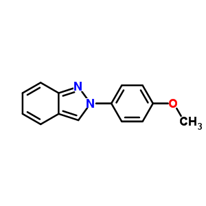 2-(4-Methoxyphenyl)-2h-indazole Structure,3682-75-5Structure