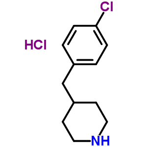 4-(4-Chlorobenzyl)piperidine hydrochloride Structure,36968-94-2Structure