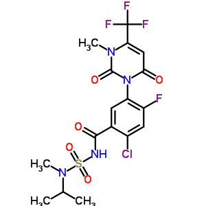 苯嘧磺草胺结构式_372137-35-4结构式