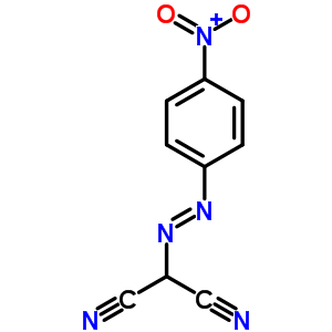 ((p-硝基苯基)氮杂)-丙二腈结构式_3722-13-2结构式