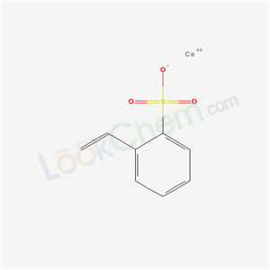 聚苯乙烯磺酸钙结构式_37286-92-3结构式