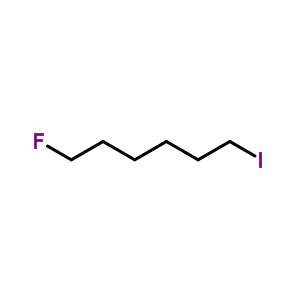 1-氟-6-碘己烷结构式_373-30-8结构式