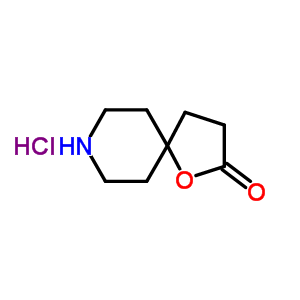 1-噁-8-氮杂螺[4.5]癸烷-2-酮盐酸盐结构式_374794-92-0结构式
