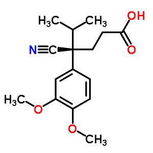 (R)-(+)-维拉帕米酸结构式_38175-99-4结构式