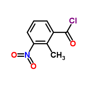 2-甲基-3-硝基苯甲酰氯结构式_39053-41-3结构式