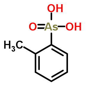 O-甲苯胂酸结构式_3969-57-1结构式