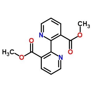 2,2-联吡啶-3,3-二羧酸甲酯结构式_39775-31-0结构式