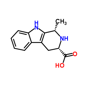 (1S,3s)-2,3,4,9-tetrahydro-1-methyl-1h-pyrido[3,4-b]indole-3-carboxylic acid Structure,40678-46-4Structure
