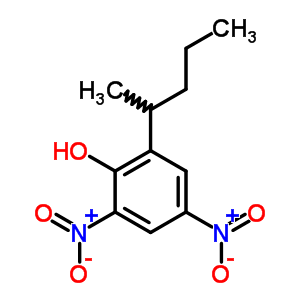 戊硝酚结构式_4097-36-3结构式