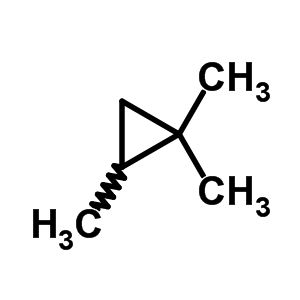 1,1,2-三甲基环丙烷结构式_4127-45-1结构式