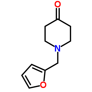 1-(2-Furylmethyl)piperidin-4-one Structure,41661-55-6Structure