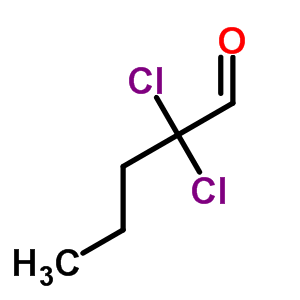 2,2-二氯戊醛结构式_41718-50-7结构式