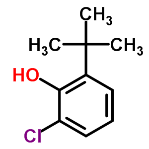 2-Tert-butyl-6-chlorophenol Structure,4237-37-0Structure
