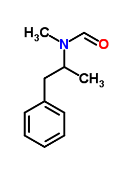 N-甲酰基甲基苯丙胺结构式_42932-20-7结构式