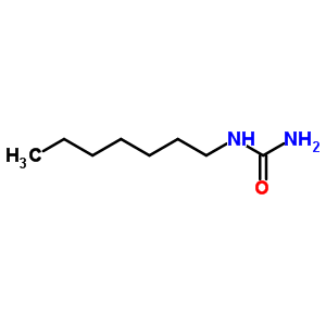 N-庚基脲结构式_42955-46-4结构式
