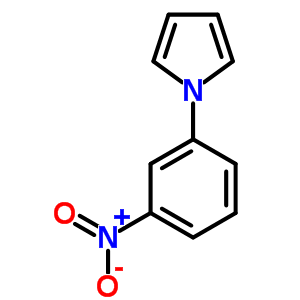 1-(3-Nitrophenyl)-1h-pyrrole Structure,4310-42-3Structure