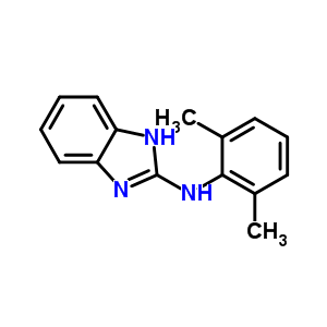 N-(2,6-二甲基苯基)-1H-苯并咪唑-2-胺结构式_435280-98-1结构式