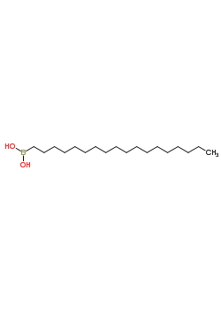 十八基硼酸结构式_4445-09-4结构式