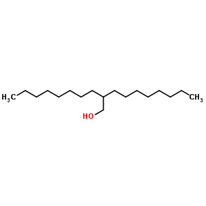 2-辛基-1-癸醇结构式_45235-48-1结构式