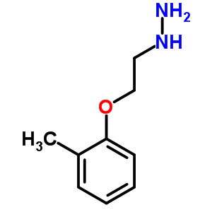 2-(2-Methylphenoxy)ethyl]hydrazine hydrochloride Structure,46055-16-7Structure