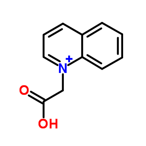 2-喹啉-1-乙酸结构式_46273-39-6结构式
