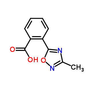 2-(3-Methyl-1,2,4-oxadiazol-5-yl)benzoic acid Structure,475105-77-2Structure