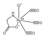 (OC-6-44)-三羰基氯(甘氨酸基)钌结构式_475473-26-8结构式