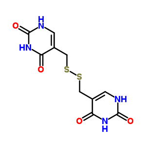 5-[(2,4-二氧代-1H-嘧啶-5-基)甲基二磺酰基甲基]-1H-嘧啶-2,4-二酮结构式_4874-04-8结构式