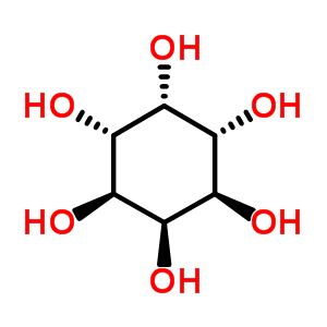 新肌醇结构式_488-54-0结构式