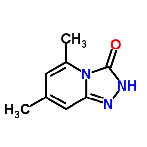 5,7-Dimethyl(1,2,4)triazolo(4,3-a)pyridin-3(2h)-one Structure,4926-21-0Structure