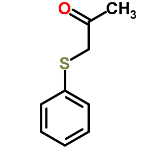 (苯基硫代)丙酮结构式_5042-53-5结构式
