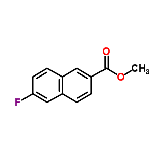 6-氟-2-萘甲酸甲酯结构式_5043-00-5结构式