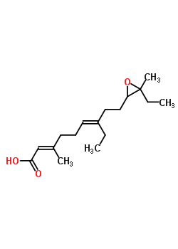 Juvenile hormone i acid Structure,50518-15-5Structure