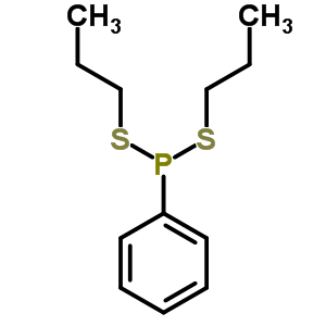 Phenylphosphonodithious acid dipropyl ester Structure,50538-07-3Structure