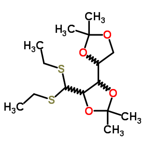 4-[双(乙基磺酰基)甲基]-5-(2,2-二甲基-1,3-二氧杂烷-4-基)-2,2-二甲基-1,3-二氧戊环结构式_50629-31-7结构式