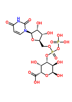 尿苷-半乳糖醛酸结构式_50722-58-2结构式