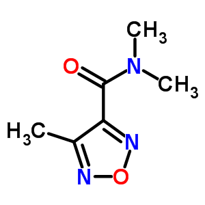 N,n,4-trimethyl-1,2,5-oxadiazole-3-carboxamide Structure,50882-13-8Structure