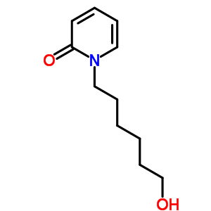 omega-羟基己基吡啶酮-2结构式_50990-45-9结构式