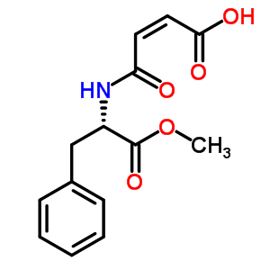 马来酰苯丙氨酸甲酯结构式_50997-19-8结构式