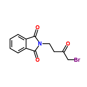 2-(4-溴-3-氧代丁基)-1H-异吲哚-1,3(2H)-二酮结构式_51132-00-4结构式