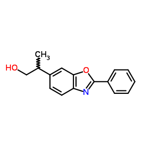 β-甲基-2-苯基-6-苯并噁唑乙醇结构式_51234-54-9结构式