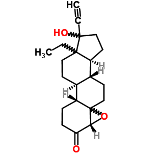 Levonorgestrel-4beta,5beta-epoxide Structure,51267-67-5Structure