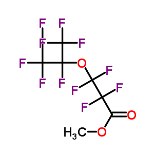 Methyl 2,2,3,3-tetrafluoro-3-[(1,1,1,2,3,3,3-heptafluoro-2-propanyl)oxy]propanoate Structure,51502-43-3Structure