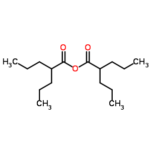 2-丙基戊酸酐结构式_51660-44-7结构式