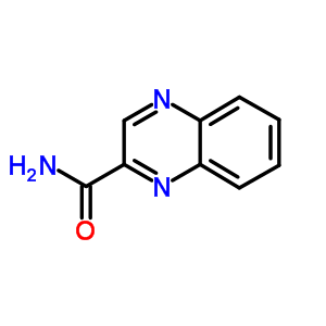 喹噁啉-2-羧酰胺结构式_5182-90-1结构式