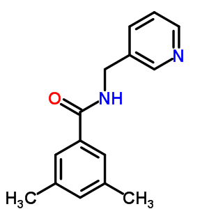 N-(3-皮考基)-3,5-二甲基苯甲酰胺结构式_51832-86-1结构式