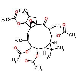 Ingol-3,7,8,12-tetraacetate Structure,51906-02-6Structure