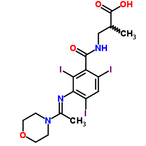碘吗酸结构式_51934-76-0结构式