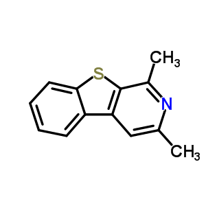 1,3-Dimethyl -benzo[4,5]thieno[2,3-c]pyridine Structure,52099-47-5Structure